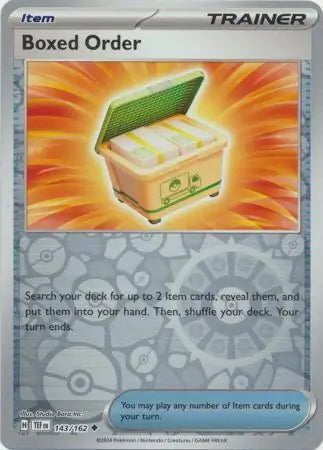 Temporal Forces Boxed Order #143/162 reverse holo